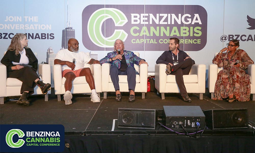 Mike Tyson et Rick Flair à la conférence Benzinga Cannabis Capital