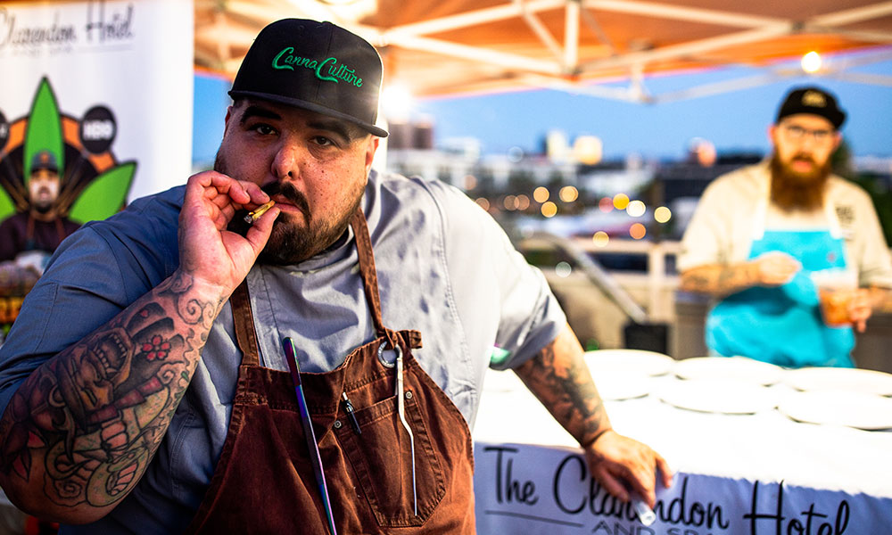 Le chef cannabique Derek Upton